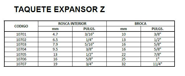 EXPANSOR z